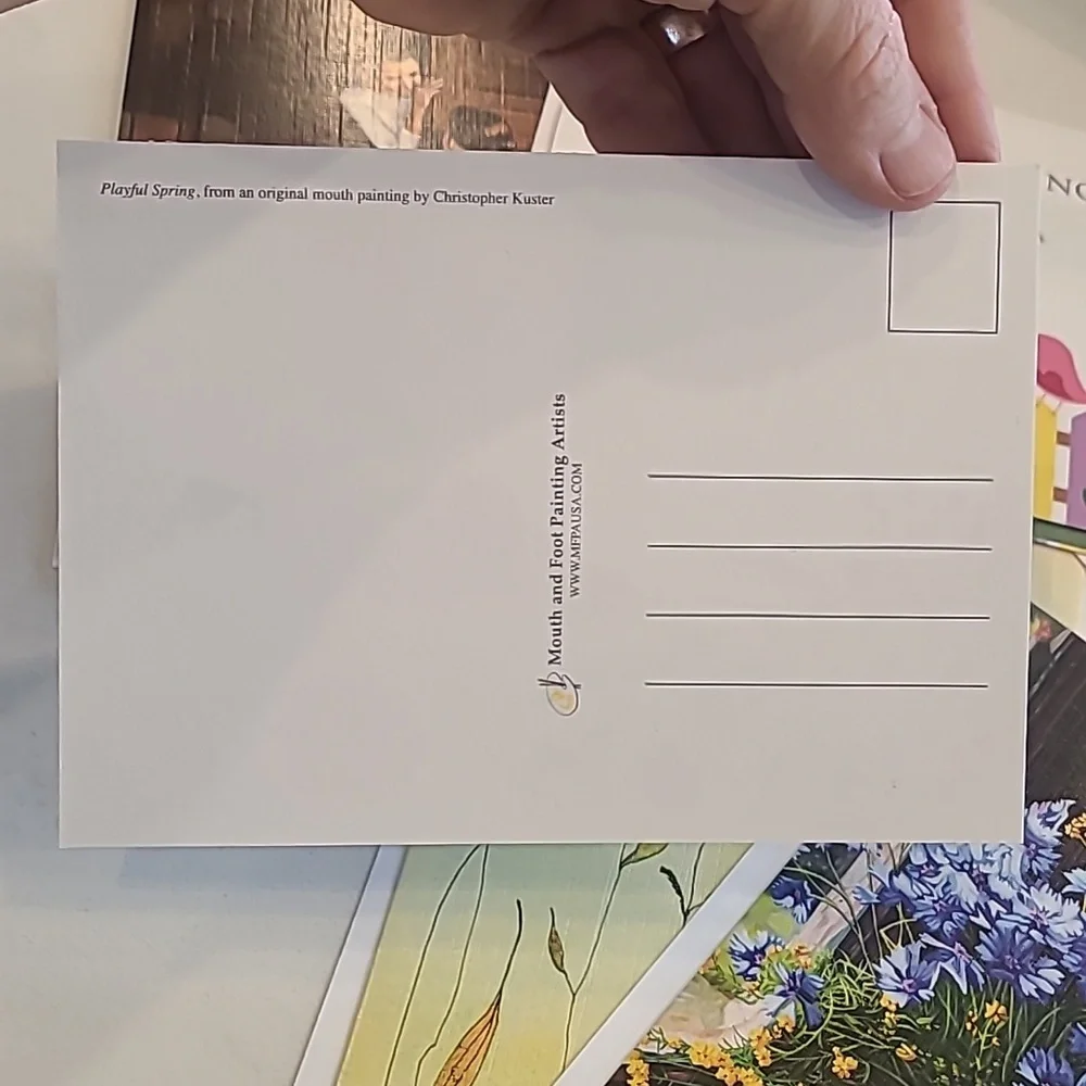 Colorful Blank Greeting Card Set